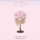 Mademoiselle Pearl Sanrio My Melody Rose Themed Apron Top Skirt Set JSKs and OPs(Reservation/Full Payment Without Shipping)